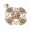 Vintage 950 Sterling Silver Pendant
