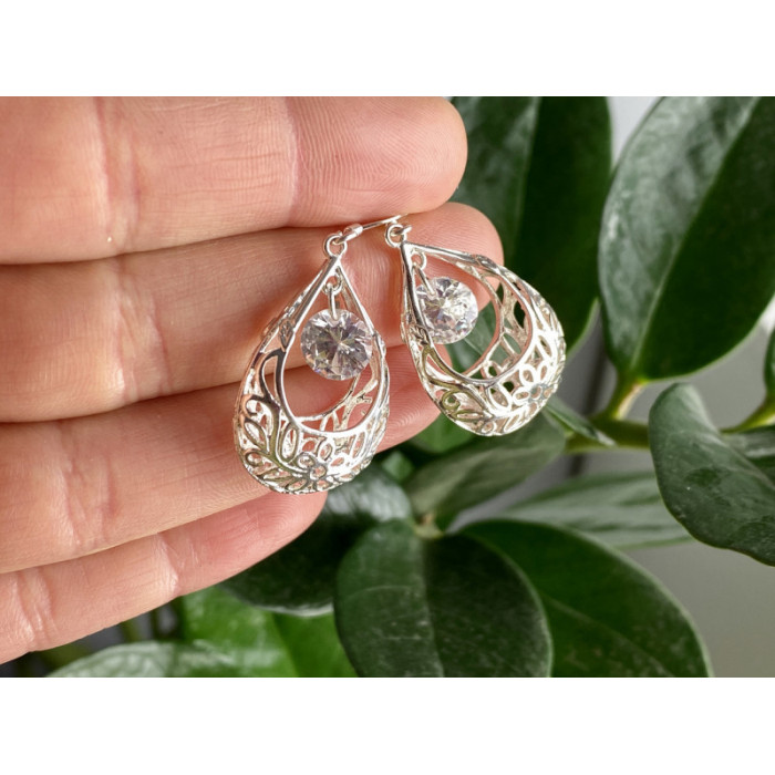 925 Sterling Silver CZ 