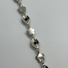 925 Sterling Silver Agate & Marcasite Bracelet