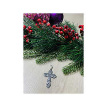 925 STERLING SILVER CROSS PENDANT MEXICO