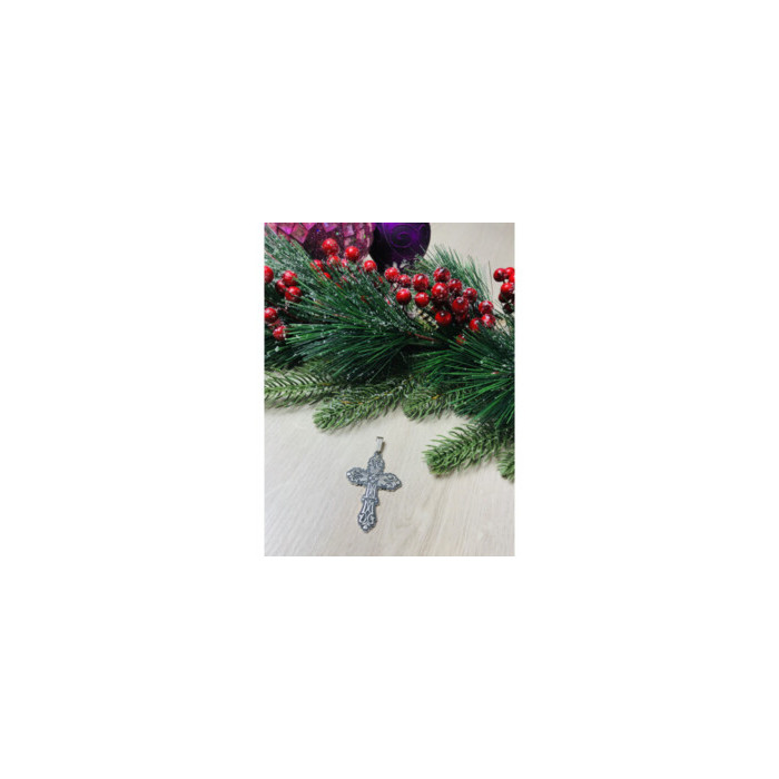 925 STERLING SILVER CROSS PENDANT MEXICO