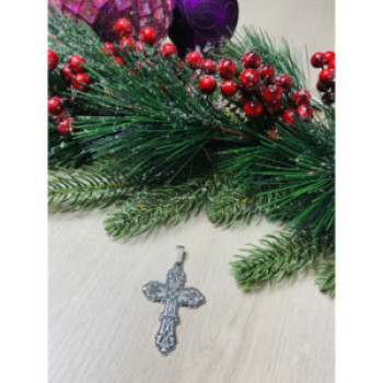 925 Sterling Silver Cross Pendant Mexico