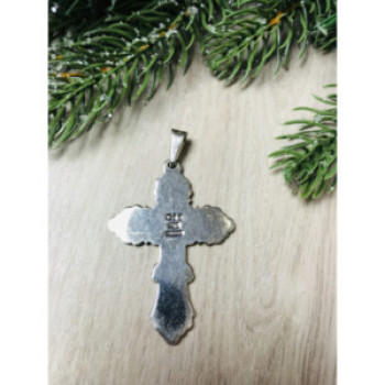 925 Sterling Silver Cross Pendant Mexico