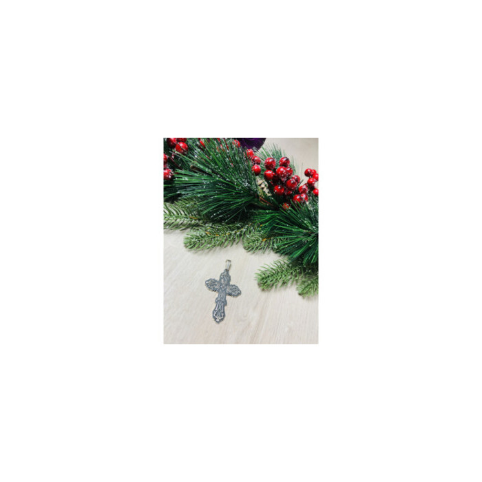 925 STERLING SILVER CROSS PENDANT MEXICO