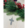 925 Sterling Silver Cross Pendant Mexico