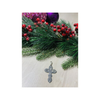 925 STERLING SILVER CROSS PENDANT MEXICO
