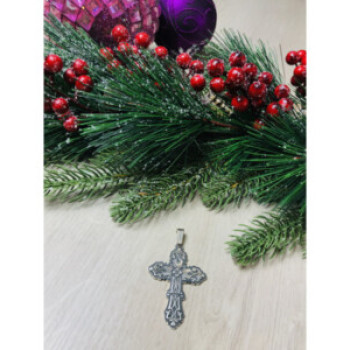 925 Sterling Silver Cross Pendant Mexico