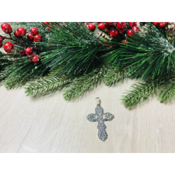 925 STERLING SILVER CROSS PENDANT MEXICO