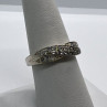 925 Sterling Silver & CZ Ring Size 7.5