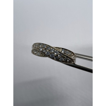 925 Sterling Silver & CZ Ring Size 7.5