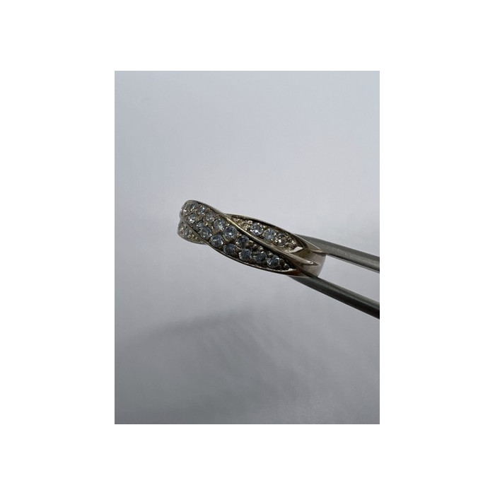 925 Sterling Silver & CZ Ring Size 7.5