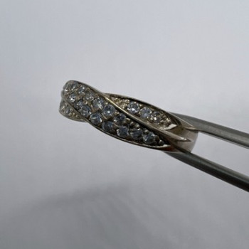 925 Sterling Silver & CZ Ring Size 7.5