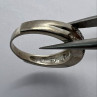 925 Sterling Silver & CZ Ring Size 7.5