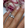 925 Sterling Silver CZ Ring Size 4