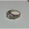925 Sterling Silver CZ Ring Size 4
