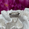 925 Sterling Silver Diamonds Ring Size 9.25