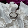 925 Sterling Silver Diamonds Ring Size 9.25