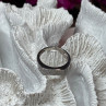 925 Sterling Silver Diamonds Ring Size 9.25