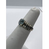 925 Sterling Silver & Blue Topaz Ring Size 5