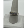 925 Sterling Silver CZ Ring Size 9
