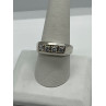 925 Sterling Silver CZ Ring Size 9
