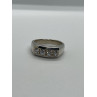 925 Sterling Silver CZ Ring Size 9