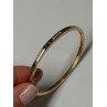 14K YELLOW GOLD BRACELET BLUE & WHITE SAPPHIRE