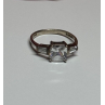 925 Sterling Silver CZ Ring Size 7
