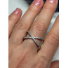 925 Sterling Silver CZ Ring Size 8.5