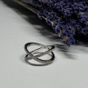 925 Sterling Silver CZ Ring Size 8.5