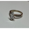 925 Sterling Silver CZ Ring Size 5.5