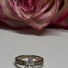 925 Sterling Silver CZ Ring Size 5.5