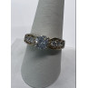 925 Sterling Silver & CZ Ring Size 9.5