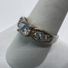 925 Sterling Silver & CZ Ring Size 9.5