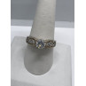 925 Sterling Silver & CZ Ring Size 9.5