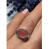 Vintage 925 Sterling Silver Agate Ring Size 7