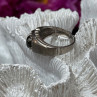 Men'S 925 Sterling Silver Cat'S EYE Tourmaline Ring Size 9