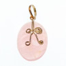 925 Sterling Silver Morganite Pendant