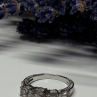 925 Sterling Silver CZ Ring Size 7.5