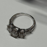 925 Sterling Silver CZ Ring Size 7.5