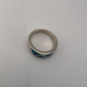925 Sterling Silver & Opal Ring Size 7