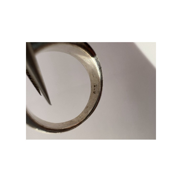 925 Sterling Silver & Opal Ring Size 7