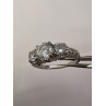 925 Sterling Silver & CZ Ring Size 8.5
