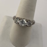 925 Sterling Silver & CZ Ring Size 8.5