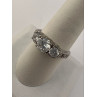 925 Sterling Silver & CZ Ring Size 8.5