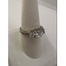 925 Sterling Silver & CZ Ring Size 8.5