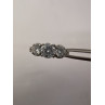 925 Sterling Silver & CZ Ring Size 8.5