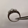 925 Sterling Silver & CZ Ring Size 8.5