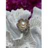 925 STERLING SILVER PEARL & WHITE SAPPHIRE 