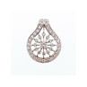 925 Sterling Silver CZ Pendant